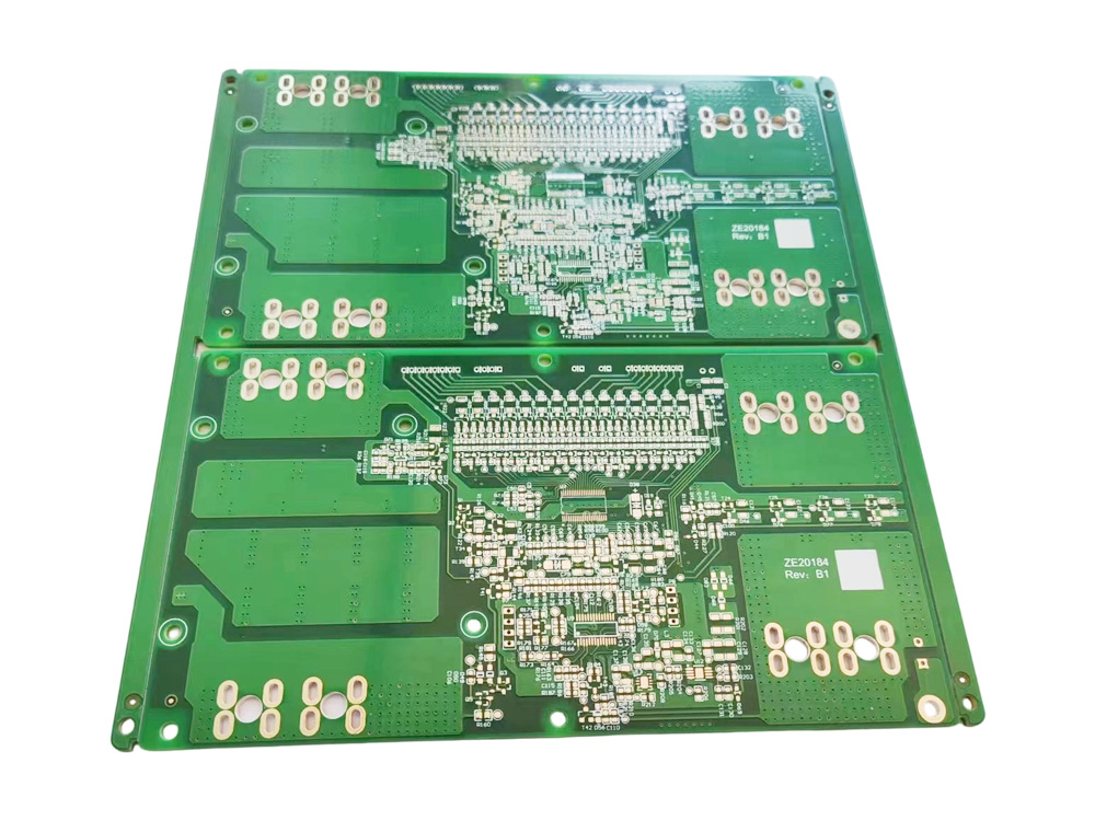 Multi-layer PCB：4-layers-FR4-2.0mm-1/1/1/1oz-Immersion Silver